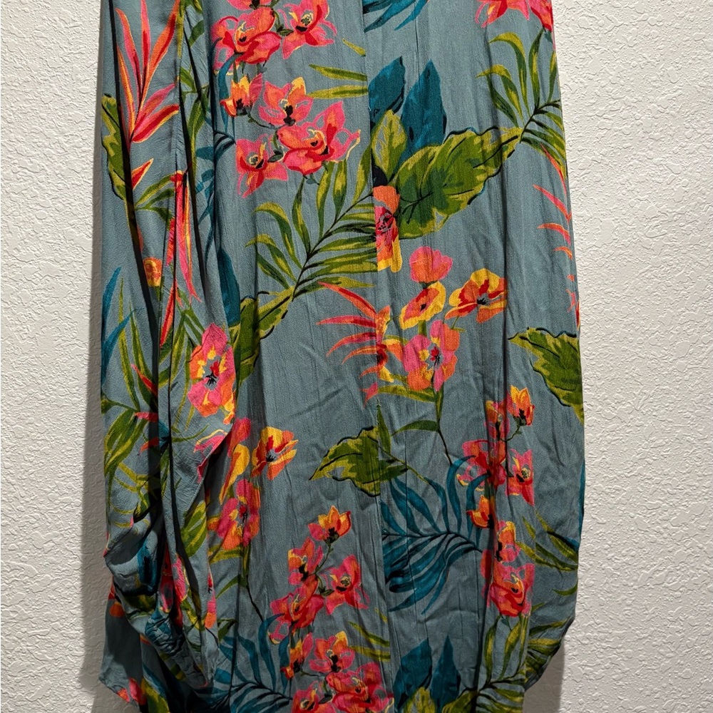 BILLABONG-  WOMENS SIZE S/M Floral Kimono Cardigan NWT‎ - Picture 4 of 4